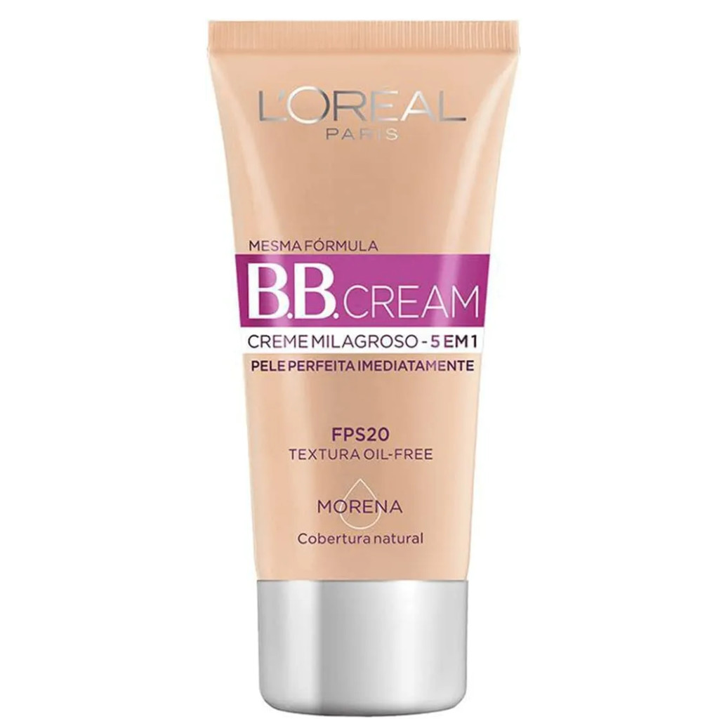 Base para Pele MORENA BB Cream Efeito Matte de L’Oréal Paris FPS20 ...