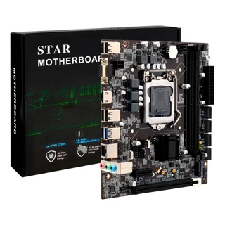 Placa Mae LGA 1151 DDR4 H110 1000M HDMI VGA 6º a 9º Ge Star Sem Caixa