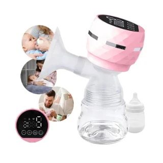 Bomba Tira-Leite Elétrica Portátil – Sem Dor, Alta Potência de Sucção, Silenciosa com Massageador