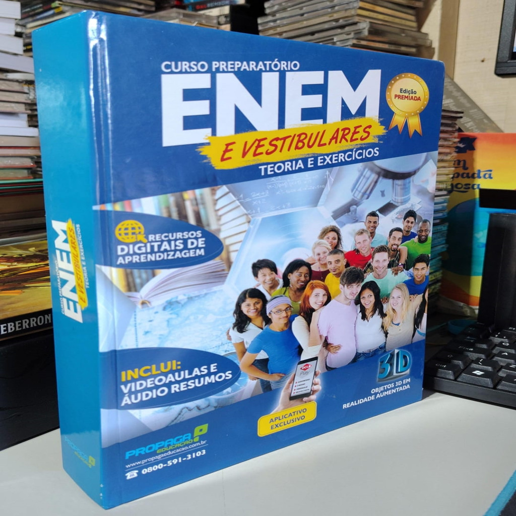 Curso Preparatório ENEM e Vestibulares - Teoria e Exercícios autor ...