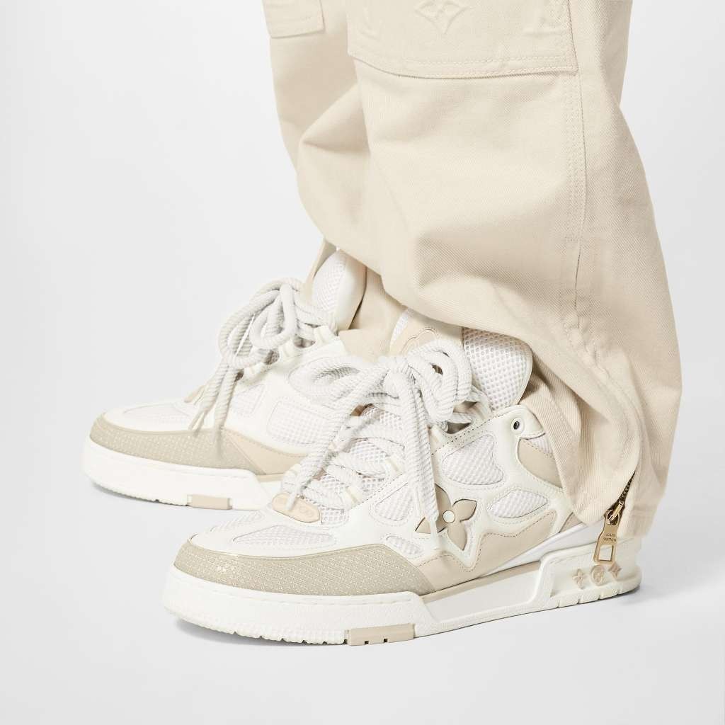 Tênis Casual Sneakers Lv ins Trendy Novo Estilo Tudo Combinado