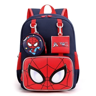 Disney Spider-Man Boys Girls Backpack Standard Animal Cartoon