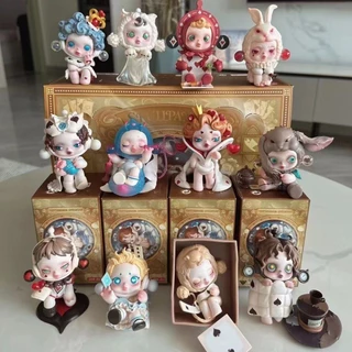 Conjunto Completo De Popmart Pop Mart Skullpanda Daily Wonderland Series Blind Box Fashion Play Sp10 Motherland Edition