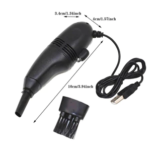 Aspirador De Pó Usb Para Limpeza Teclado E Notebook Cooler
