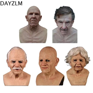 DAYZLM Decoração De Halloween Para Adultos Máscara De Festa Carnaval Velho