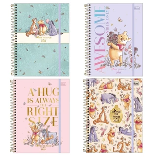 Agenda Planner 2025 Ursinho Pooh Espiral - Tilibra