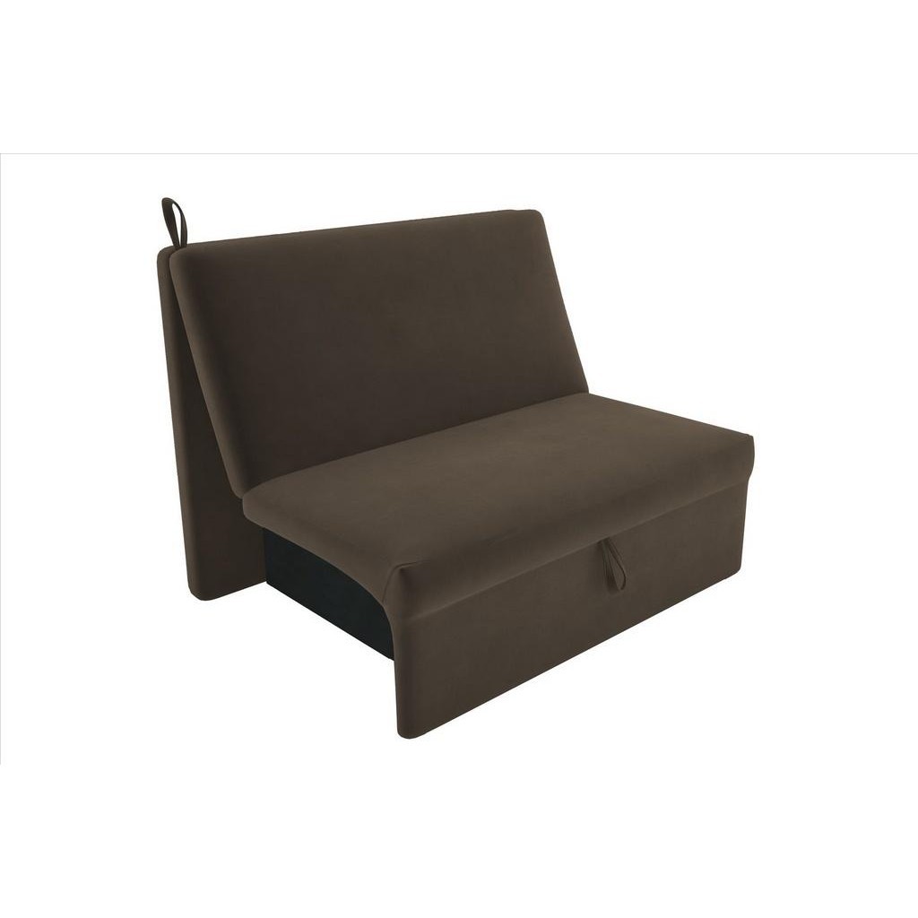 Sofá Cama 2 Lugares Malu Capuccino Matrix