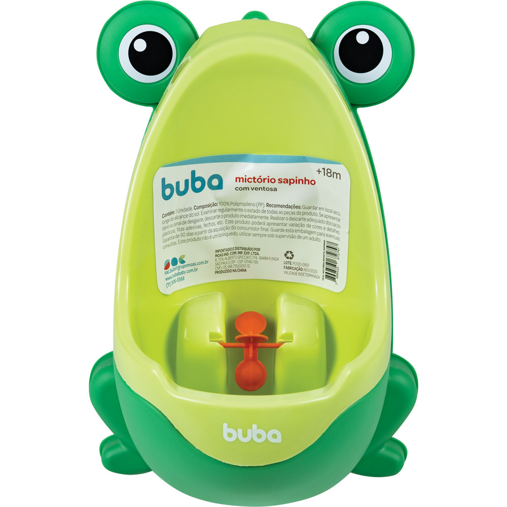 MICTÓRIO INFANTIL SAPINHO BUBA VERDE DESFRALDE SAPO BUBA | Shopee Brasil