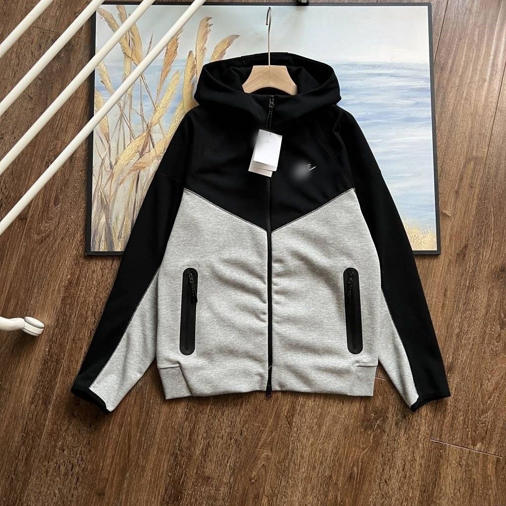 Primavera Outono Novo Estilo de Outono Casaco de Capuz com Capuz Casual S8