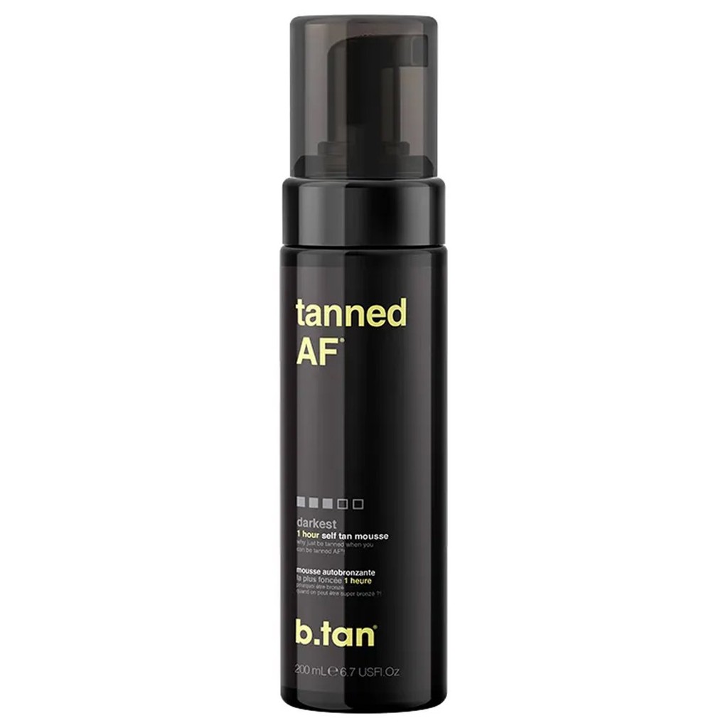 Mousse Autobronzeador B.TAN Tanned Af 200ml