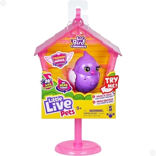 Little Live Pets Lil Bird Ligável C/ +20 Sons Reação - Fun