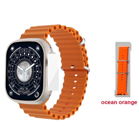 Smartwatch 8 Ultra Smart Watch Series NFC Calculadora Cardíaca Monitoramento Da Frequência Relógio Inteligente Digital Masculino