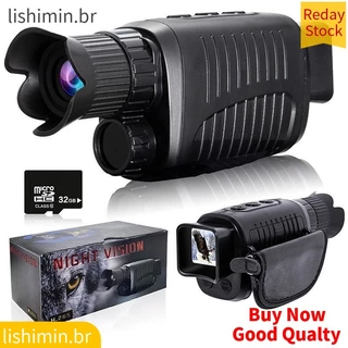 Dispositivo De Visão Noturna Monocular 1080p Hd Telescópio