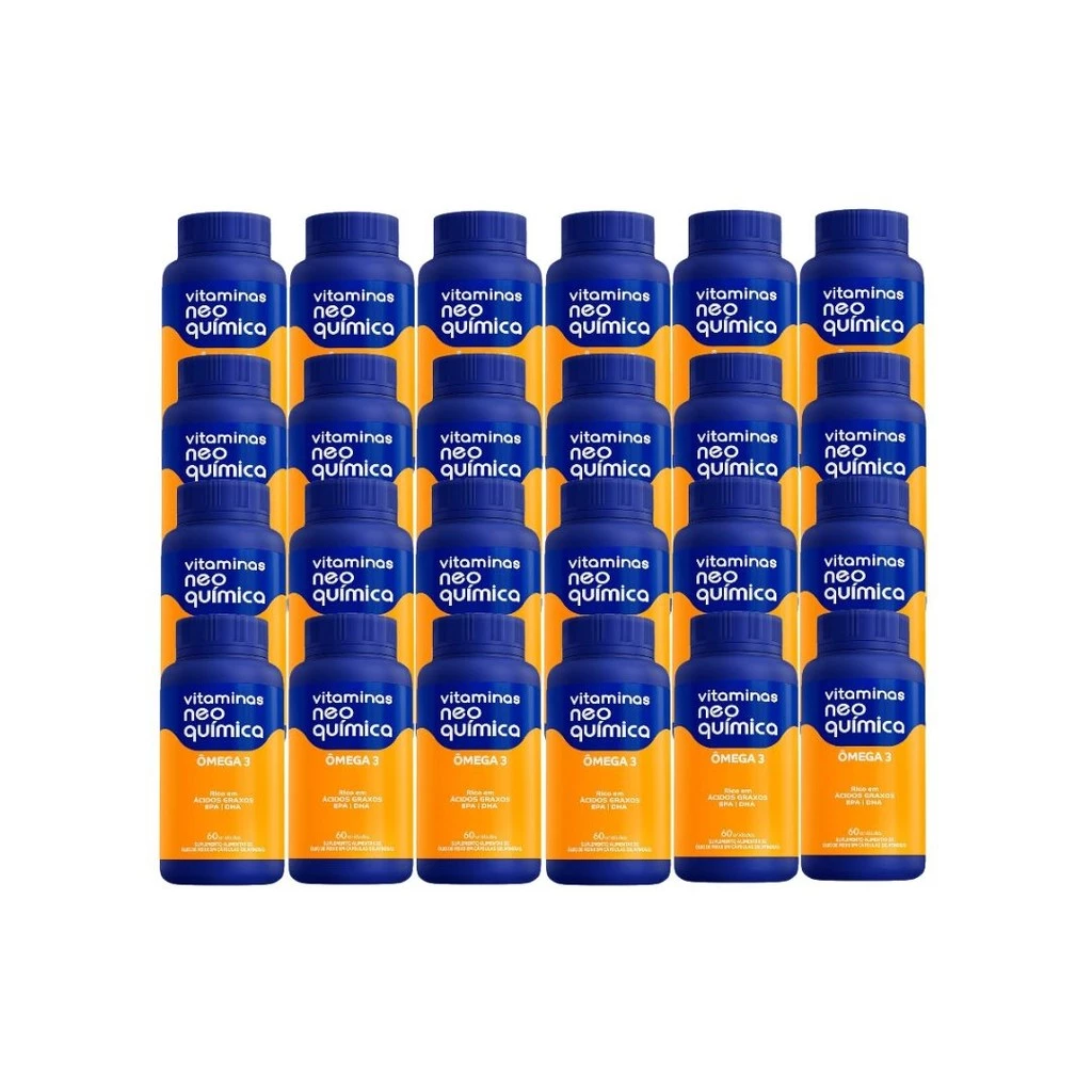 Kit 24x Ômega 3 C/60 Cápsulas - Neo Quimica