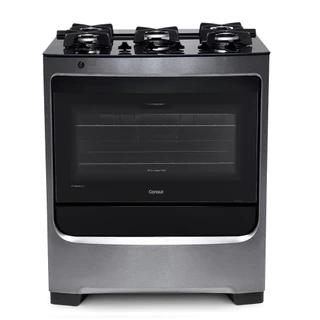 Fogão 5 Bocas Consul Glass Mesa de Vidro CFS5VAR em Oferta na Shopee