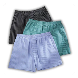 Kit 3 Short De Dormir Cuecas Masculinas Samba Canção em Oferta na Shopee