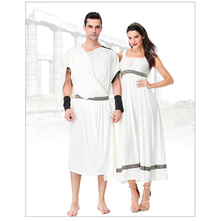 Medieval romano masculino antigo grego mítico espartilho príncipe árabe traje Halloween feminino Masquerade festa casal traje