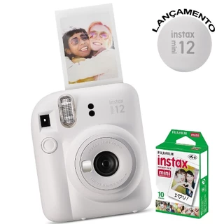 Fujifilm Câmera Instantânea Instax Mini 12 + Filme de 10 Poses