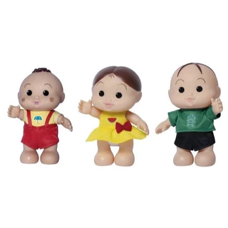 Kit Cebolinha, Magali e Cascão ITI MALIA - Turma da Mônica - Original Rosita