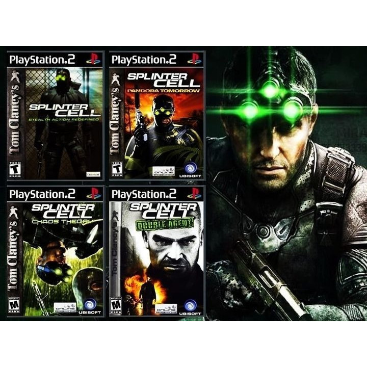Splinter Cell - Coleção - Kit 4 s | Shopee Brasil