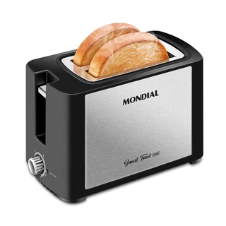 Torradeira Elétrica Smart Toast Inox Mondial T13 127V