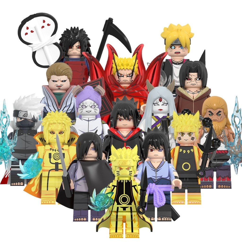 Anime Naruto Action Figure Uzumaki Naruto Uchiha Sasuke Otsutsuki