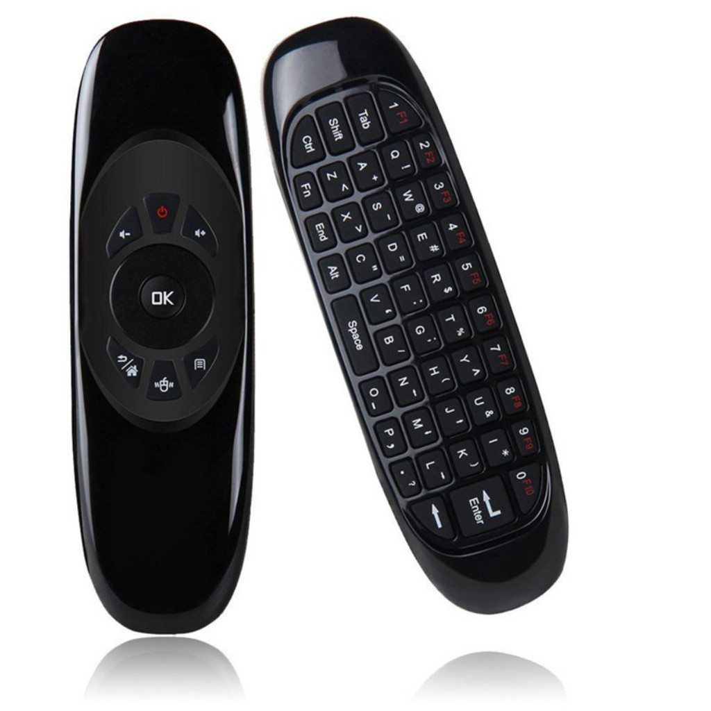 Controle Remoto Air Mouse Com Luz Led Teclado 2.4G Universal USB Smart