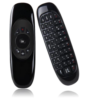 Controle Remoto Air Mouse Com Luz Led Teclado 2.4G Universal USB Smart