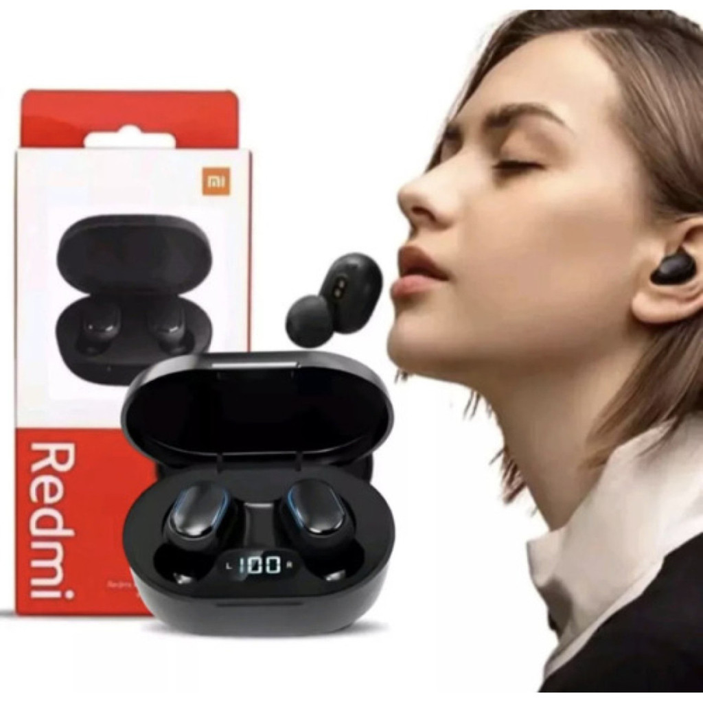 Fone Bluetooth De Ouvido Sem Fio Para Celular Xiaomi Redmi | Shopee Brasil