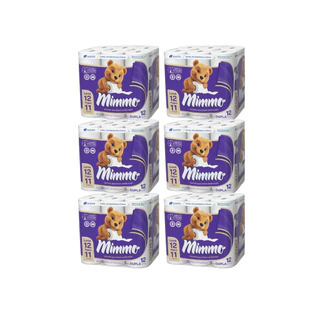 Papel Higiênico Folha Dupla 30m Leve 12 Pague 11 6x12 Mimmo em Oferta na Shopee