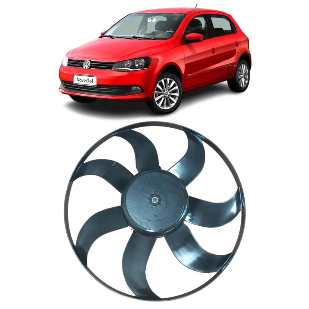 Ventoinha Vw Gol Saveiro Com Ar G5 G6 G7 (Remanufaturada) | Shopee Brasil