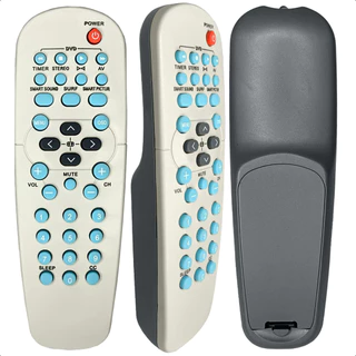 Controle Remoto Universal Compativel Com Tv De Tubo Philips 21PT5431 29PT558A E Pilhas