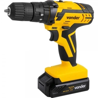 Parafusadeira/Furadeira de Impacto à Bateria 12v com Maleta PFV012I Vonder