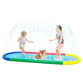 Splash Sprinkler Pad Piscina Chafariz Infantil 250*100cm