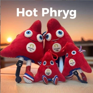 2024 Paris Mascote Dos Boneca De Pelúcia Phryges Jogos Olímpicos Phryge Figure Chaveiro de Brinquedo