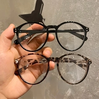 Óculos Redondos De Bloqueio De Luz Azul , Lentes De Espectáculos , Leitura De Computador/Jogos/TV/Phones Para Mulheres Unisexo Alívio Da Fadiga Ocular & Brilho UV