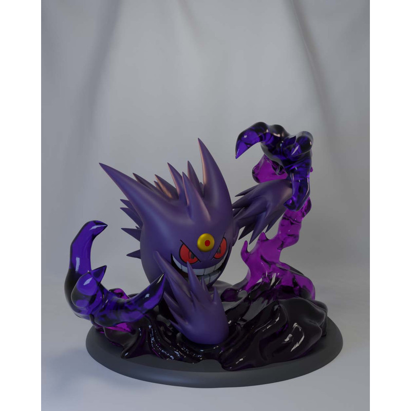 Pokémon Nº 94 MEGA GENGAR - PACK 01 - Poke Crisis Miniatures