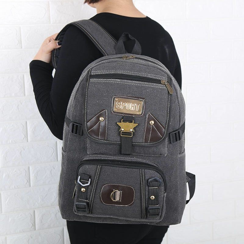 Mochila Lona Escolar Masculina Feminina PROMOÇÃO 802
