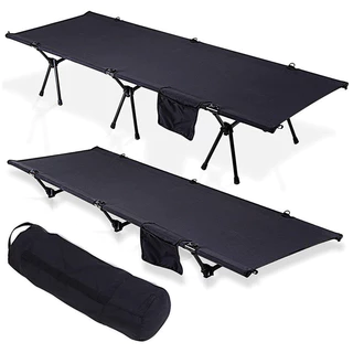 Cama Dobrável Leve De Camping Portátil Exterior Rollaway