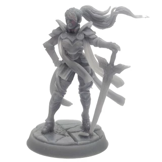MINIATURA RPG DE MESA PAPEL COMPATIVEL D&D TORMENTA GUERREIRA TABULEIRO