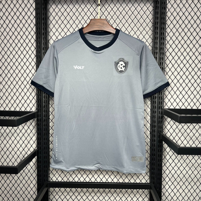 Remo 2024/25 cinza goleiro equipe kit manga curta t-shirt para homens esportes