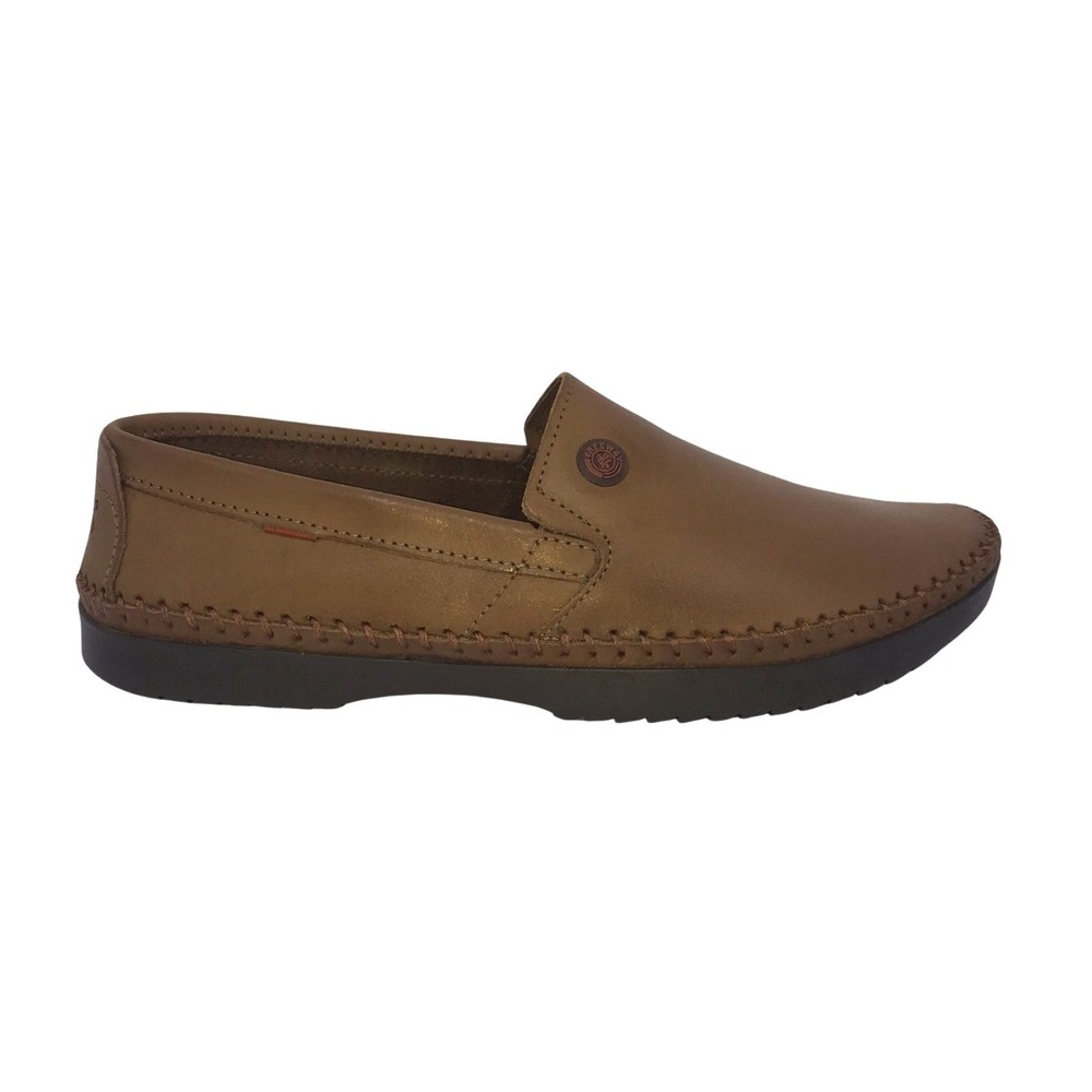 Sapato Mocassim Freeway Logan Couro Napoli Havana - 41103 | Shopee