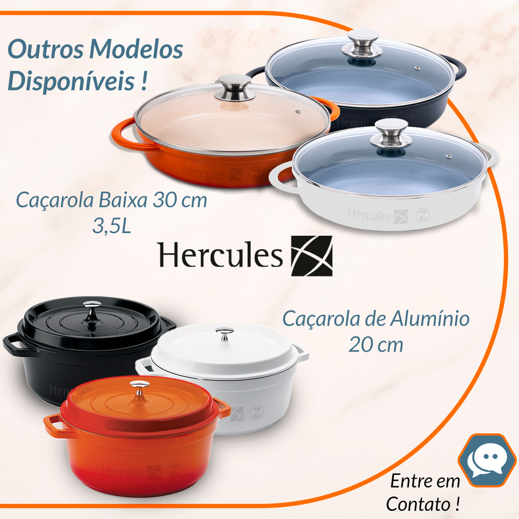 Assadeira Retangular Hercules Linha Studio Capacidade 3,9L