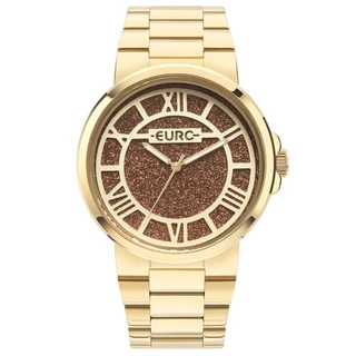 Relógio Euro Feminino Glitz Dourado - EU2033CF/4M