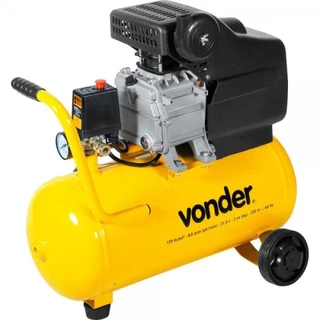 Compressor de ar 8,0 pés 21,6L 2 hp 120 libras MCV 216 - Vonder