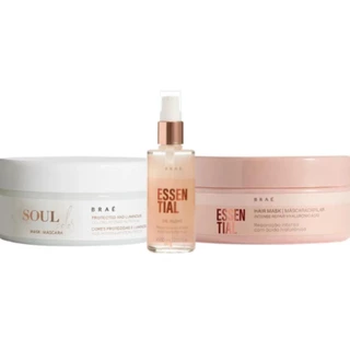 Braé Kit Mascara Soul Color Essential Oil Blend Trio (3 Produtos)