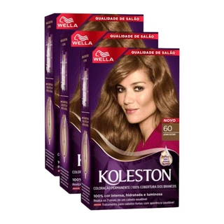 KIT TRIO Koleston Colr Louro Escuro 60 55g