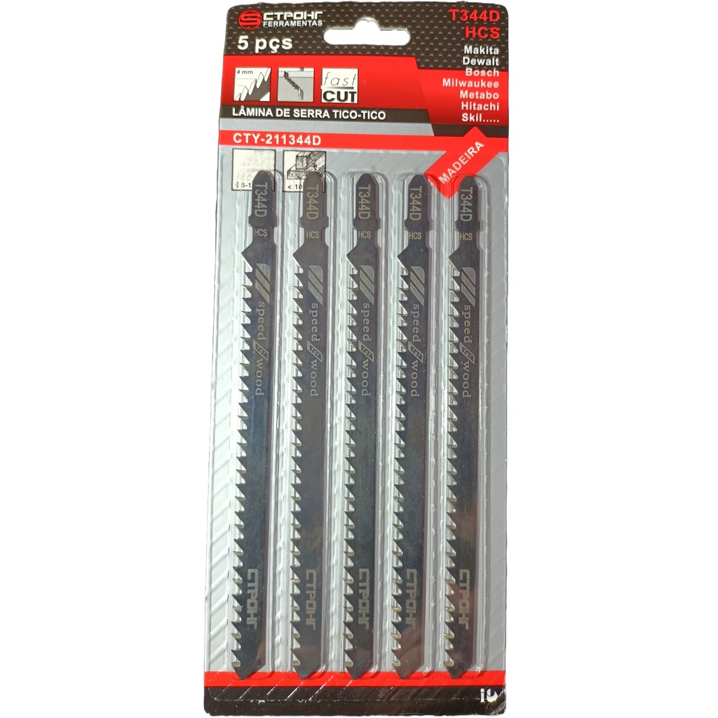Lamina De Serra Tico Tico Longa Fast Cut Mdf Compesado T344d | Shopee ...