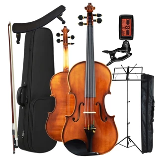 Kit Violino 4/4 Bravo Vb144 Estudante + Estojo Estante Afinador Espaleira em Oferta na Shopee