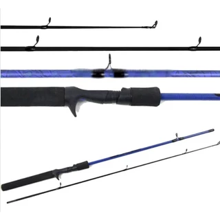 Vara carretilha Cmik 2 partes, carbono 20-30lbs 1.80-2.10 e 2.40mts
